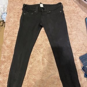 True religion black pants